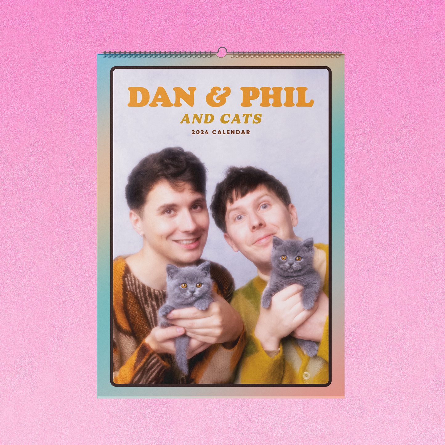 Dan and Phil and Cats 2024 Calendar